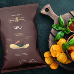 Kit c/ 3und Batata Chips Barbecue Inessence by RUBIO 125g na internet