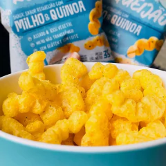 Snack de Milho & Quinoa Sabor Requeijão BELIVE 35g - loja online
