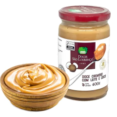 Kit 3und Doce de Leite e Coco Cremoso SÃO LOURENÇO 400g - loja online
