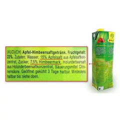 Suco Húngaro HAPPY DAY 100% Maçã 1L - 6 unidades - loja online