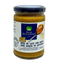 Doce de Leite c/ Nozes S LOURENÇO Zero Ad. Açuc 375g