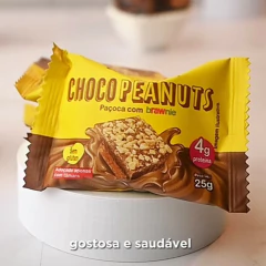 Snack Saudavel Chocopeanuts UNCOOKED Display 20und de 25g - Fruttato