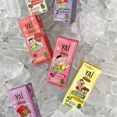 Caixa c/ 27und Chá Verde YAI Turma da Mónica Uva 200ml - Fruttato