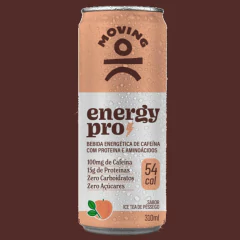 Suplemento MOVING Energy Pro Ice Tea Pêssego 310ml - Fruttato