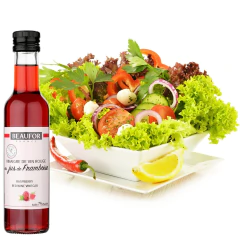 Kit c/ 3und Vinagre de Vinho Sabor Framboesa BEAUFOR 250ml - Fruttato