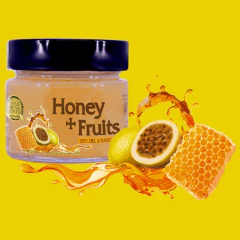 Mel com Maracuja Honey + Fruits APIS NATIVA 250g - loja online