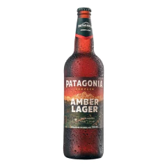 Cerveja Amber Lager PATAGONIA One Way 740ml (6 Garrafas) - comprar online