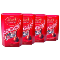 Chocolate Ao Leite LINDT Lindor Mini Balls 75g (4 unidades)