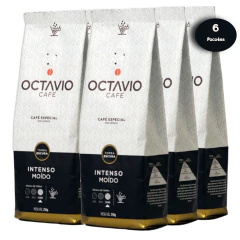 Kit c/ 6pc Café torrado moído OCTAVIO Intenso 250g