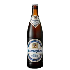 Kit c/ 3un Cerveja Alemã WEIHENSTEPHANER Hefeweissbier 500ml