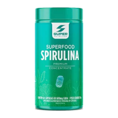 Spirulina Premium Concentrada Superfoods 60 Cápsulas
