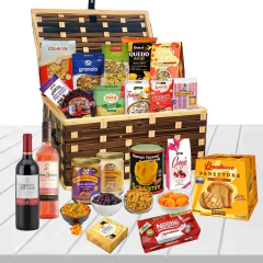 Cesta de Natal Especial MÔNACO 24 itens - Natal 2025 - comprar online