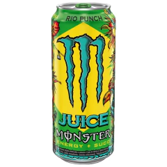 Kit Energético MONSTER Juice Rio Punch Lata 473ml (6 uni)