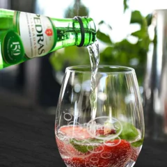 Kit 12und Água Mineral Natural c/ Gás PEDRAS SALGADAS 250ml - loja online