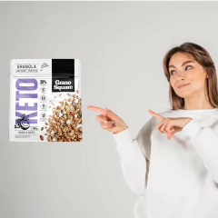 Granola Keto Low Carb GranoSquare 200g - Fruttato