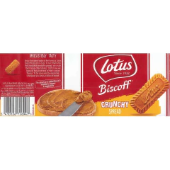 KIT LOTUS BISCOFF: Biscoito Belga 250g + Pasta Belga 380g