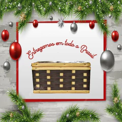 Cesta de Natal Especial LAGUNA com 24 Itens - Natal 2025 - loja online