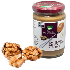 Kit c/ 3und Doce de Leite com Nozes SÃO LOURENÇO 400g - loja online