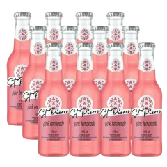 Kit 12und Refrigerante Pink Lemonade ST PIERRE L Neck 275ml
