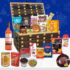 Cesta De Natal Especial VALENCIA com 23 Itens - Natal 2025 na internet