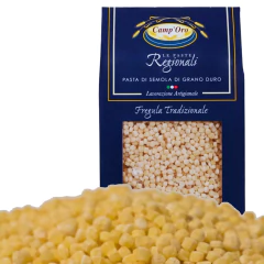 Kit c/ 3un Massa Premium Fregula Tostata CAMP'ORO 500g - Fruttato