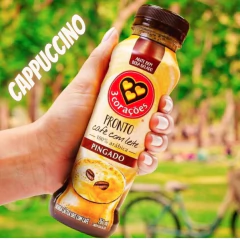 Bebida Láctea 3 Corações Cappuccino Pingado 260ml - comprar online