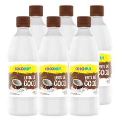 Kit c/ 6und Leite de Coco Coconut QUALICOCO 1L
