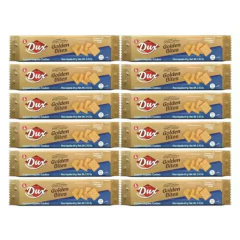 Kit c/ 12und Biscoito Crackers DUX Golden Bites 69g