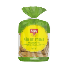 Pão De Forma Multigrãos Sem Glúten Schär Pacote 200g - comprar online