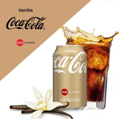 Kit c/ 24und Coca Cola U.S.A Vanilla (Baunilha) 330ml na internet