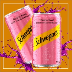 Tônica Schweppes Rose Frutas Vermelhas 220ml (6 Latas) na internet