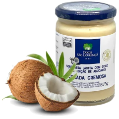 Cocada Cremosa Pura Diet SÃO LOURENÇO 375g na internet