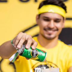 Kit c/ 12und Drink Pronto Mike's Guaraná Lata 269ml - loja online