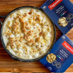 Kit c/ 3und Tortelloni Ricota e Espinafre PAGANINI 250g - Fruttato