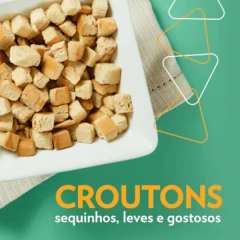 Crouton Integral com Grãos Vegano FHOM 90g na internet