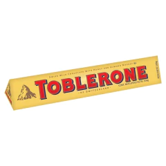 Imagem do Kit c/ 6 tabletes de Chocolate Suiço Toblerone Milk Gold 100g
