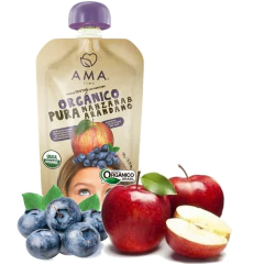 Kit c/ 12und Papinha Orgânica AMA Mista 90g - Fruttato