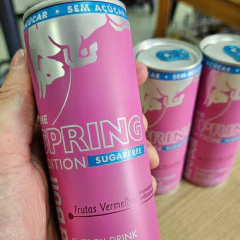 Kit 4x Energético RED BULL Sugar Free Frutas Vermelhas 250ml na internet