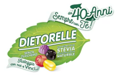 Bala de Goma de Menta com Stevia DIETORELLE 70g - comprar online