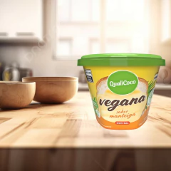 Manteiga de Coco Vegana Com Sal Qualicoco 200g (6 Potes) na internet