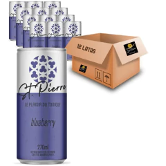 Kit c/ 12un Refrigerante de Blueberry ST PIERRE 270ml