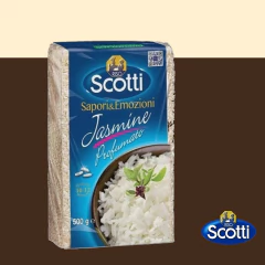 Imagem do Kit c/ 4und Arroz Jasmine Italiano SCOTTI 500g