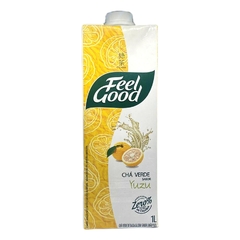 Kit c/ 12und Chá Verde Sabor Limão Yuzu FEEL GOOD 1 Litro