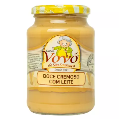 Doce Cremoso de Leite VOVÓ DE SÃO LOURENÇO 650g