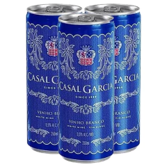 Vinho Português CASAL GARCIA Branco Lata 250ml (3 Latas)