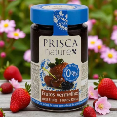 Kit Geleias Sortidas PRISCA Nature 0% Açúcar 250g (5 uni) - Fruttato