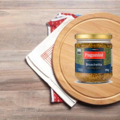 Antepasto Bruschetta Azeitona Verde PAGANINI 170g - loja online