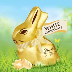 Chocolate Branco Lindt Gold Bunny Coelho 100g - Fruttato