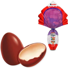 Kit 3x Ovo de Páscoa Maxi Mundo das Fadas KINDER OVO 150g - Fruttato