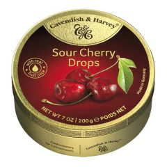 Bala CAVENDISH & HARVEY Sour Cherry Drops 200g